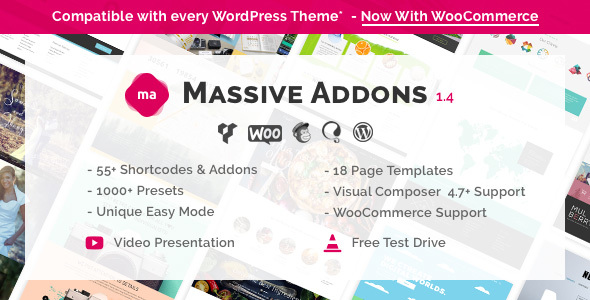Massive Addons for Visual Composer v1.4