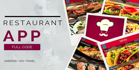 Restaurant Android + Ios + Admin