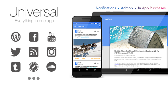 Universal v4.1 - Full Multi-Purpose Android App