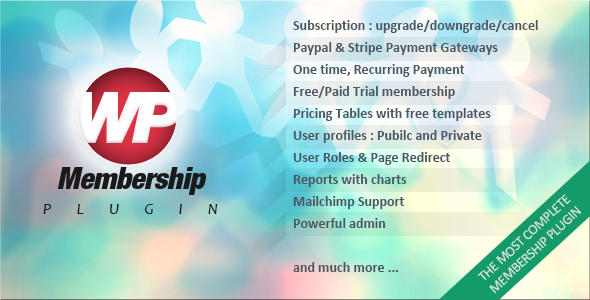 WP Membership v1.4.0