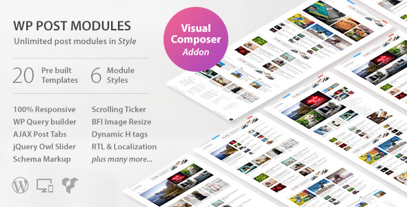 WP Post Modules for NewsPaper and Magazine Layouts v2.2.0