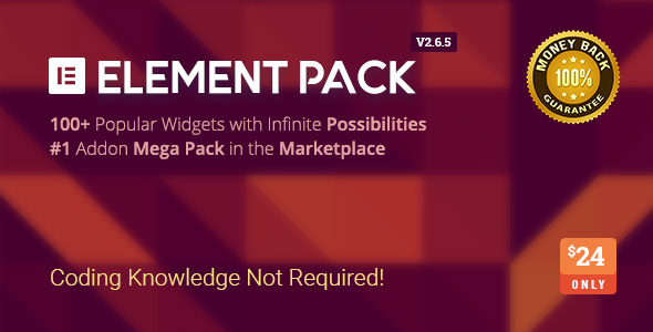 Element Pack v2.6.5 - Addon for Elementor Page Builder