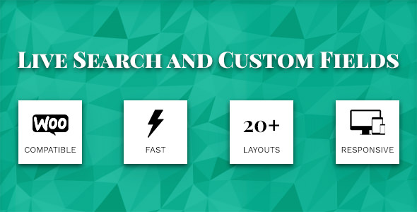 Live Search and Custom Fields v2.4.7