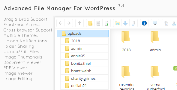 File Manager Plugin For Wordpress v7.4.1