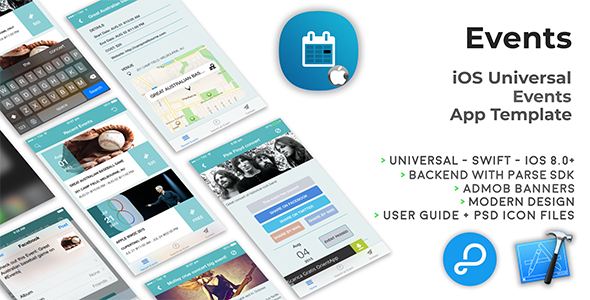 Events - iOS Universal Events App Template (Swift)