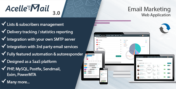 Acelle Email Marketing Web Application v3.0.20 - nulled