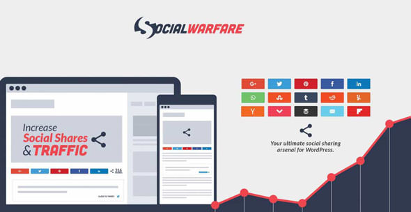 Social Warfare Pro v3.5.1 - Best Social Sharing for Wordpress
