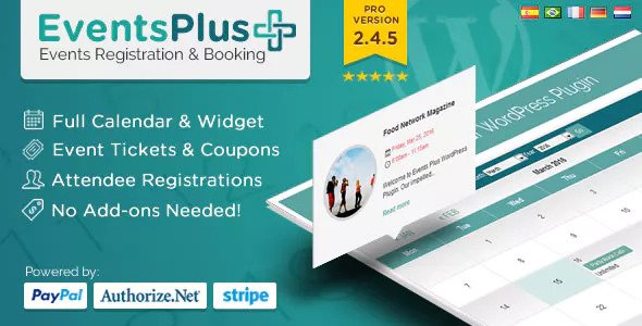 Events Calendar Registration & Booking v2.4.5