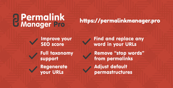 Permalink Manager Pro v2.2.1.4 - WordPress Plugin