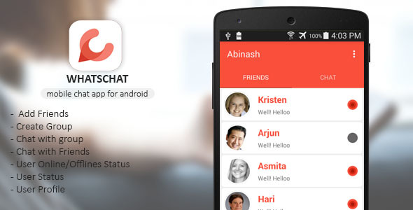 Whatschat- Whatsapp clone